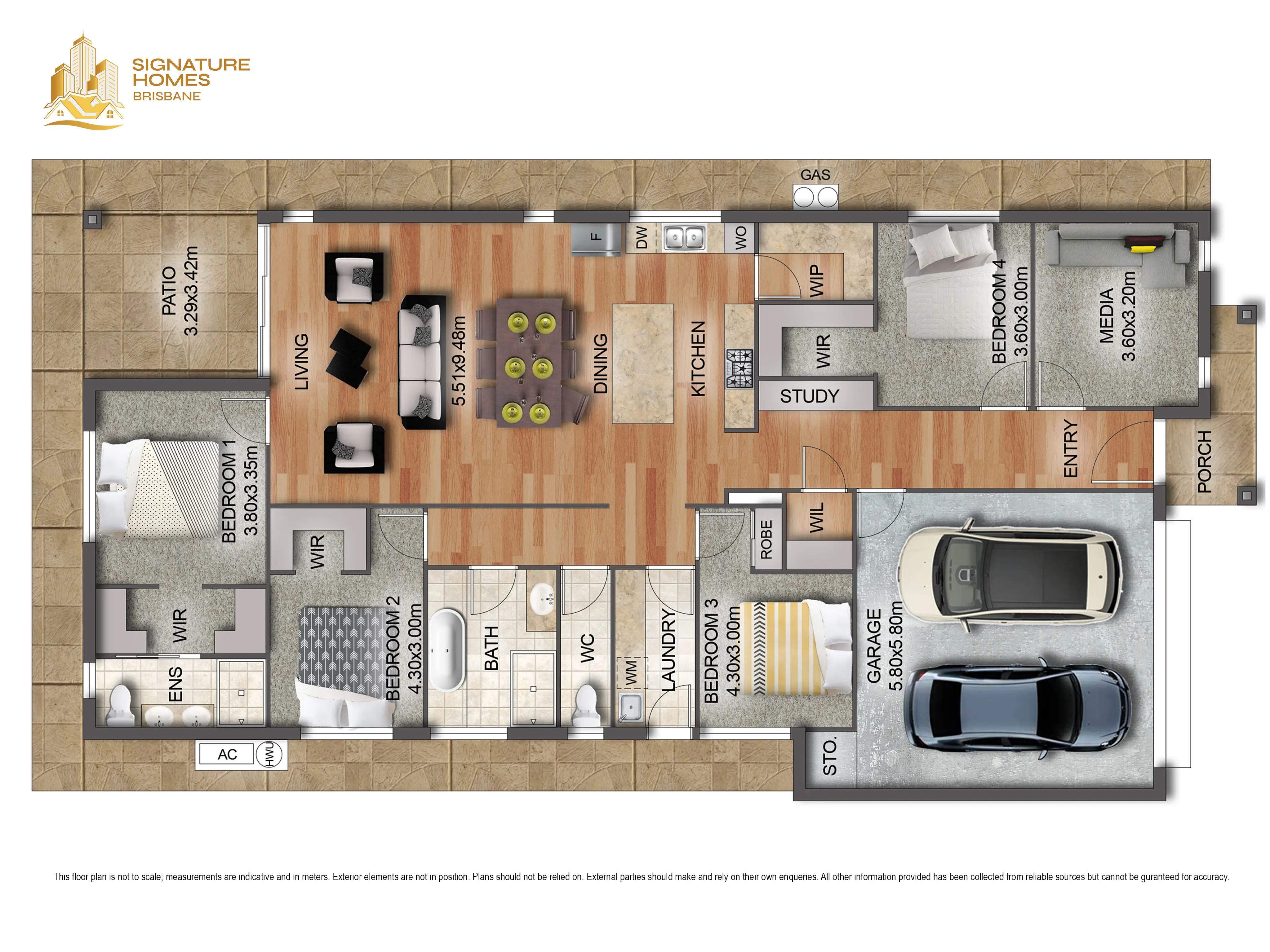 Signature 1659 FSTC floor plan 1