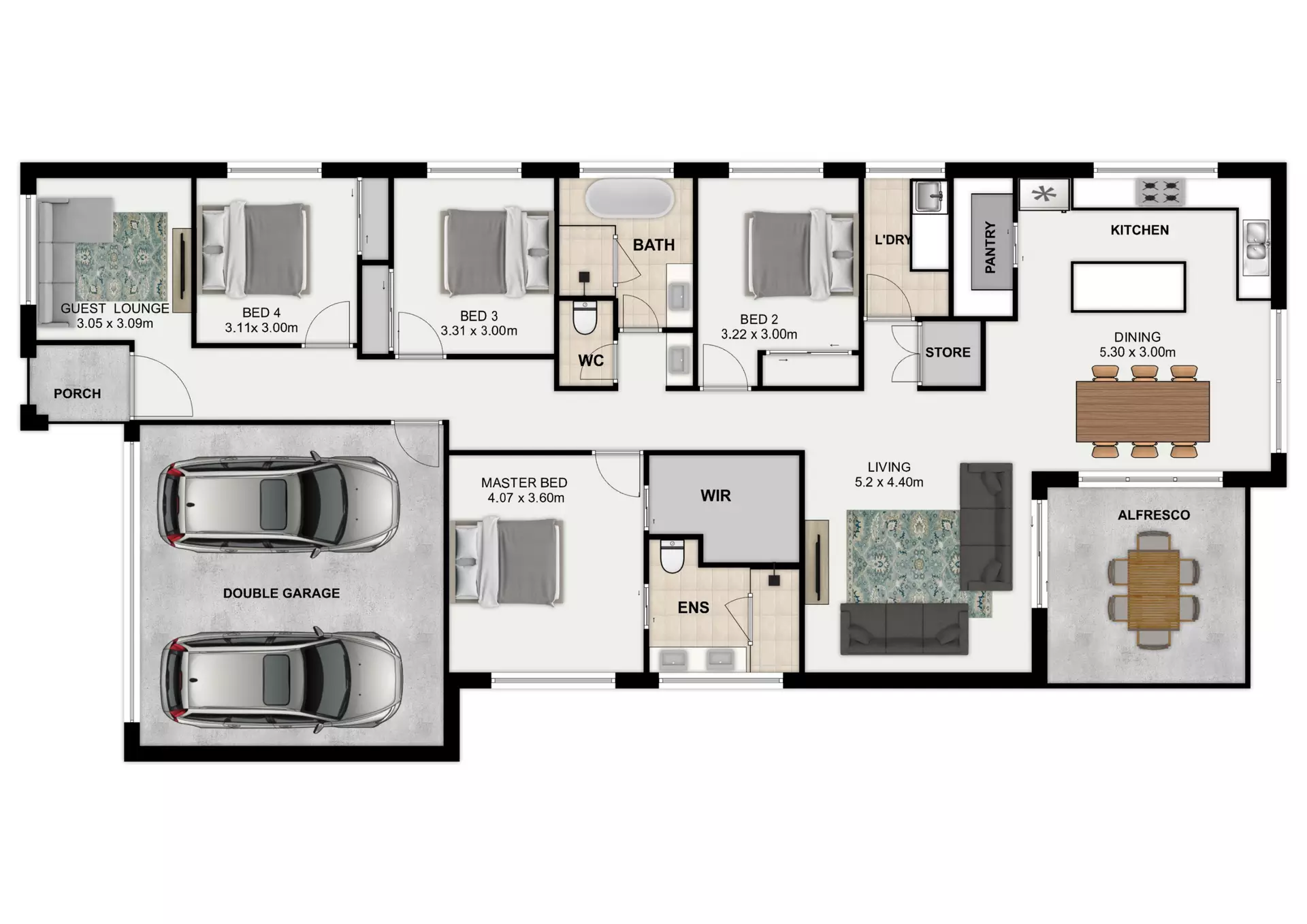 Signature 17 TS floor plan 1