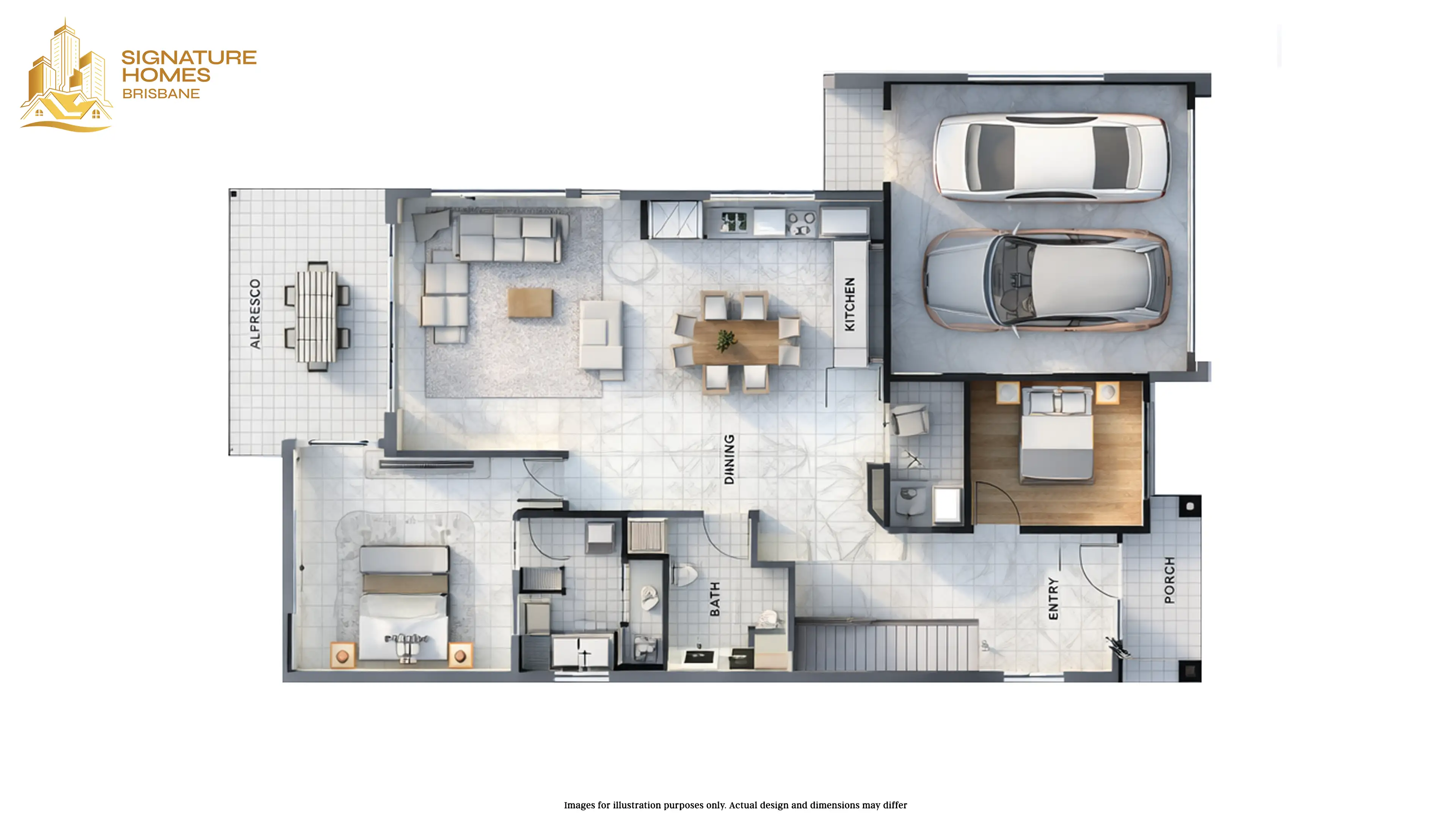 Signature 1/4 TSRC floor plan 2